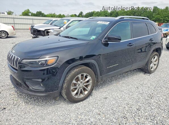 1C4PJLLX8KD110666 2019 JEEP CHEROKEE Черный Передняя левая четверть