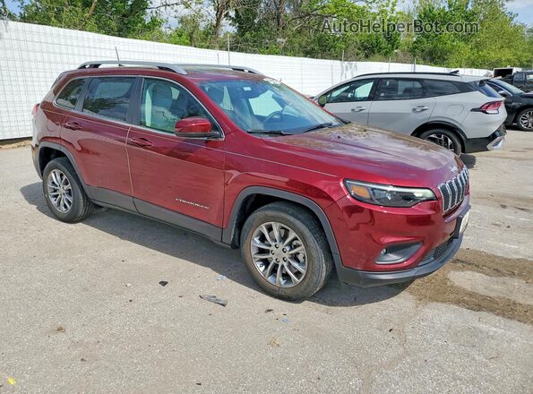 1C4PJLMX2MD218136 2021 JEEP CHEROKEE Red Delantero derecho