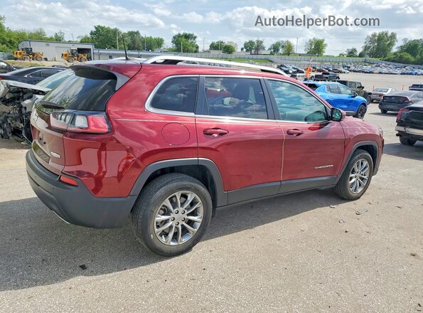 1C4PJLMX2MD218136 2021 JEEP CHEROKEE Red Trasero derecho