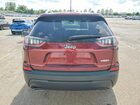 2021 Jeep Cherokee Latitude Lux Red vin: 1C4PJLMX2MD218136