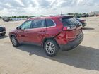 2021 Jeep Cherokee Latitude Lux Red vin: 1C4PJLMX2MD218136
