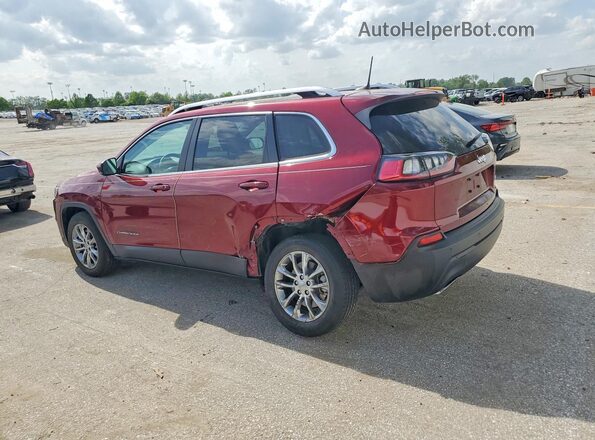 1C4PJLMX2MD218136 2021 JEEP CHEROKEE Red Trasero izquierdo