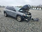 2022 Jeep Cherokee Latitude Lux Серый vin: 1C4PJLMX2ND516865