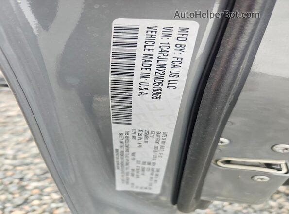 1C4PJLMX2ND516865 2022 JEEP CHEROKEE Серый Панорамный вид салона 360°