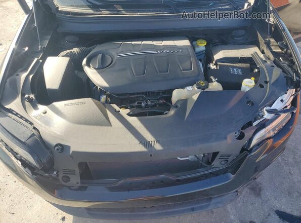 1C4PJLMX4MD143990 2021 JEEP CHEROKEE Черный Вид подкапотного пространства