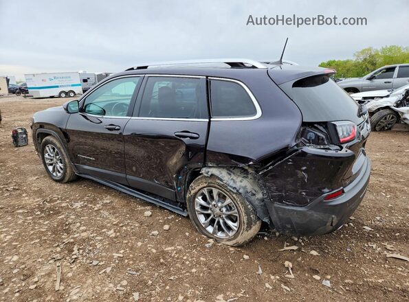 1C4PJLMX7MD176854 2021 JEEP CHEROKEE Purple Հետևի ձախ