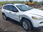 2016 Jeep Cherokee Sport Белый vin: 1C4PJMAB5GW245533