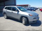 2016 Jeep Cherokee Sport Silver vin: 1C4PJMAB6GW202822