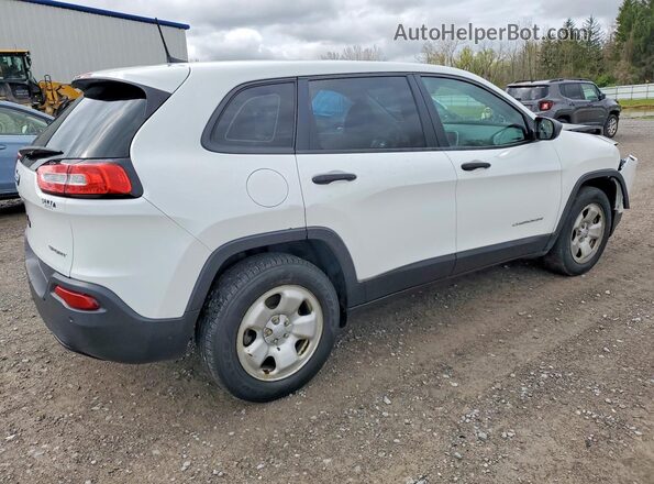1C4PJMAB6HW608018 2017 JEEP CHEROKEE Белый Задняя правая четверть