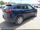 2016 Jeep Cherokee Sport Dark Blue vin: 1C4PJMAB7GW313962