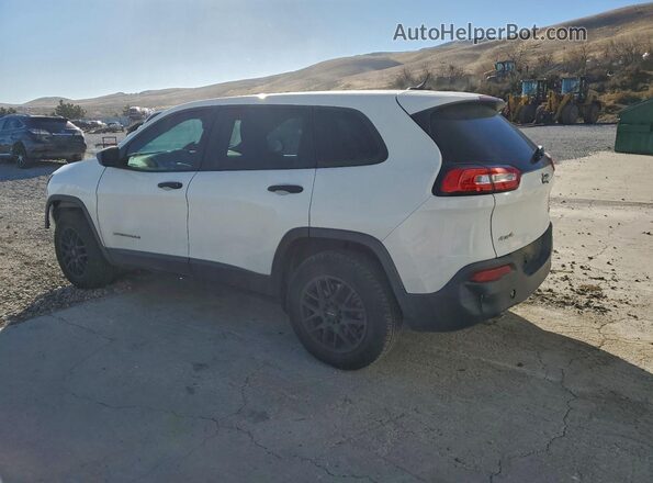 1C4PJMABXHW569840 2017 JEEP CHEROKEE Белый Задняя левая четверть