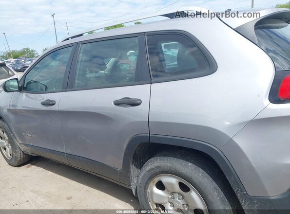 1C4PJMAS0HD229298 2017 JEEP CHEROKEE Gray 360 interior view