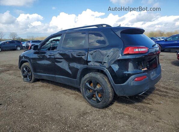 1C4PJMAS2GW326943 2016 JEEP CHEROKEE Черный Задняя левая четверть