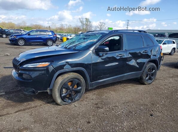 1C4PJMAS2GW326943 2016 JEEP CHEROKEE Черный Передняя левая четверть