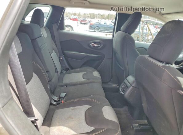 1C4PJMAS5HW509786 2017 JEEP CHEROKEE Tan Vista interior trasera