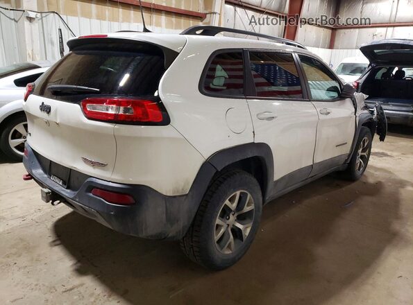 1C4PJMBB1HD227817 2017 JEEP CHEROKEE Белый Задняя правая четверть