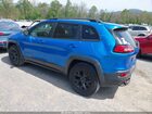 2018 Jeep Cherokee Trailhawk 4x4 Blue vin: 1C4PJMBB9JD546324