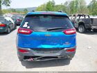 2018 Jeep Cherokee Trailhawk 4x4 Blue vin: 1C4PJMBB9JD546324