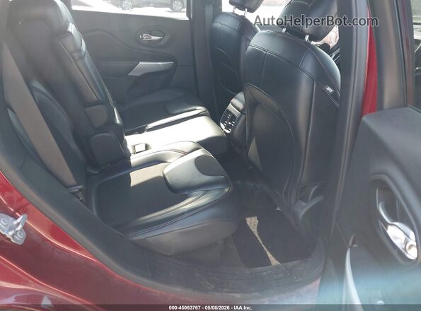 1C4PJMBBXHW635107 2017 JEEP CHEROKEE Бордовый Вид наклейки с VIN-кодом