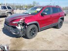 2017 Jeep Cherokee Trailhawk 4x4 Бордовый vin: 1C4PJMBBXHW635107