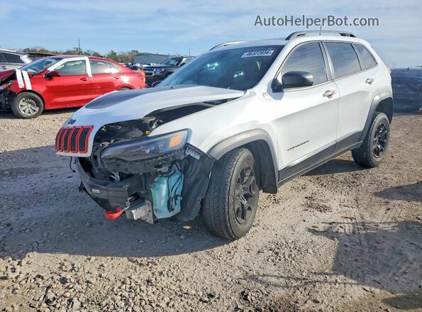 1C4PJMBN3KD124027 2019 JEEP CHEROKEE Белый Передняя левая четверть