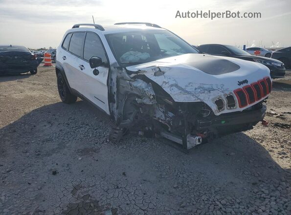 1C4PJMBN3KD124027 2019 JEEP CHEROKEE Белый Передняя правая четверть