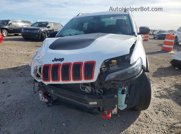 1C4PJMBN3KD124027 2019 JEEP CHEROKEE Белый Вид спереди