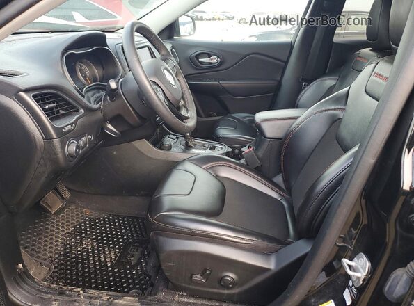 1C4PJMBN3PD107347 2023 JEEP CHEROKEE Black Вид салону спереду