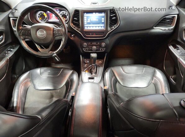 1C4PJMBN4LD539469 2020 JEEP CHEROKEE White Вид панелі приладів