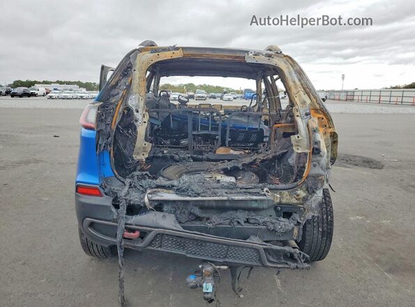 1C4PJMBN5LD540999 2020 JEEP CHEROKEE Синий Вид сзади