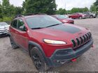 2016 Jeep Cherokee Trailhawk Бордовый vin: 1C4PJMBS1GW120799