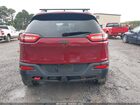 2016 Jeep Cherokee Trailhawk Бордовый vin: 1C4PJMBS1GW120799