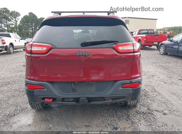 1C4PJMBS1GW120799 2016 JEEP CHEROKEE Бордовый 