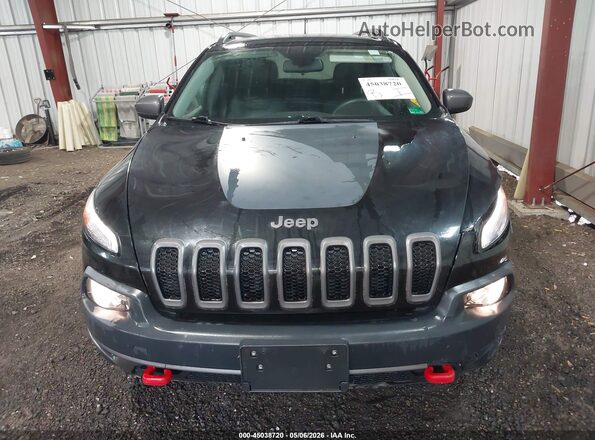 1C4PJMBS2GW124537 2016 JEEP CHEROKEE Черный Вид задней части салона