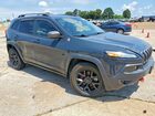 2016 Jeep Cherokee Trailhawk Серый vin: 1C4PJMBS2GW269450