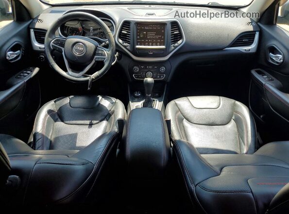 1C4PJMBS2GW269450 2016 JEEP CHEROKEE Серый Вид панели приборов