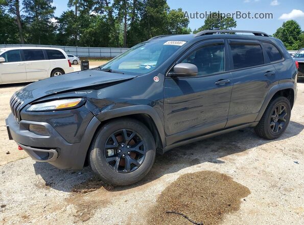 1C4PJMBS2GW269450 2016 JEEP CHEROKEE Серый Передняя левая четверть