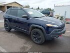 2016 Jeep Cherokee Trailhawk Blue vin: 1C4PJMBS2GW310479