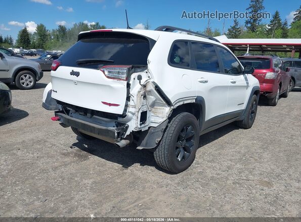 1C4PJMBS2HW602263 2017 JEEP CHEROKEE Белый Задняя правая четверть