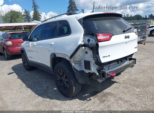 1C4PJMBS2HW602263 2017 JEEP CHEROKEE Белый Задняя левая четверть