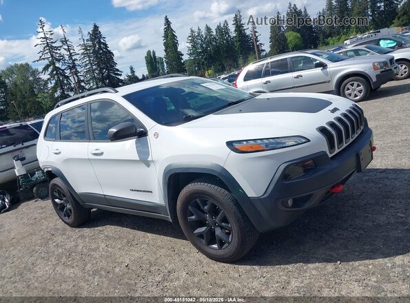 1C4PJMBS2HW602263 2017 JEEP CHEROKEE Белый Панорамный вид салона 360°
