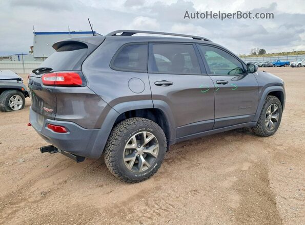 1C4PJMBS4GW278036 2016 JEEP CHEROKEE Серый Задняя правая четверть