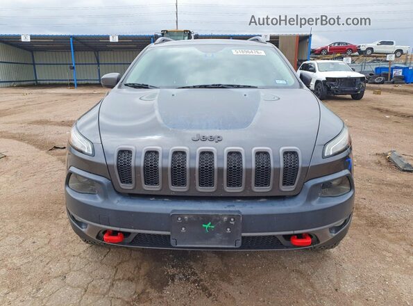 1C4PJMBS4GW278036 2016 JEEP CHEROKEE Серый Вид спереди