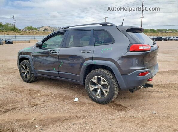 1C4PJMBS4GW278036 2016 JEEP CHEROKEE Серый Задняя левая четверть