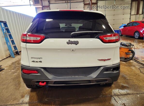 1C4PJMBS4HD217573 2017 JEEP CHEROKEE White Widok z tyłu