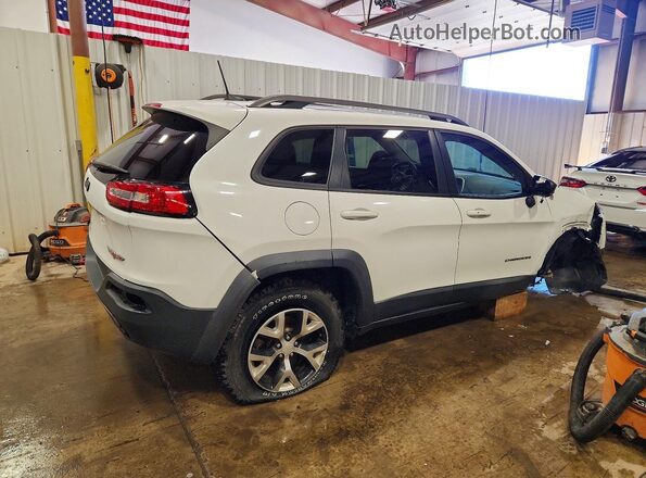 1C4PJMBS4HD217573 2017 JEEP CHEROKEE White Tył prawy