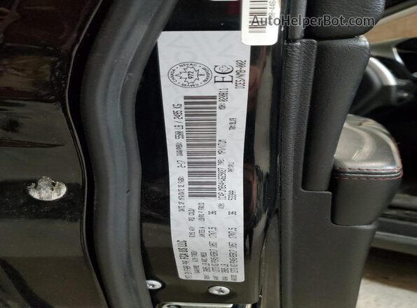 1C4PJMBS4HW629027 2017 JEEP CHEROKEE Черный Вид наклейки с VIN-кодом