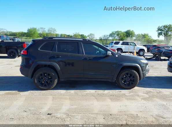 1C4PJMBS5GW189222 2016 JEEP CHEROKEE Черный Вид задней части салона