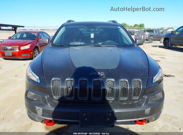 1C4PJMBS5GW189222 2016 JEEP CHEROKEE Черный Вид щитка приборов