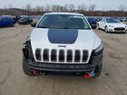 2017 Jeep Cherokee Trailhawk White vin: 1C4PJMBS5HW500570